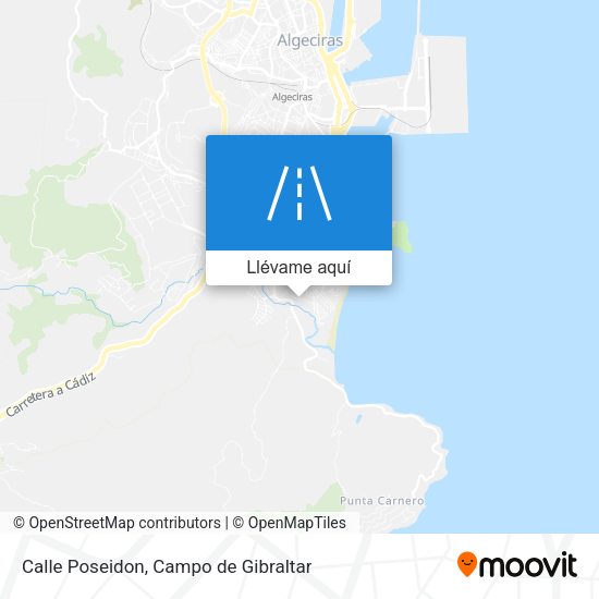 Mapa Calle Poseidon