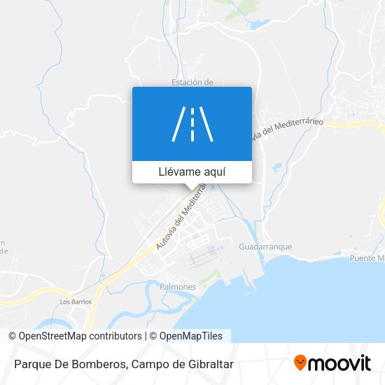 Mapa Parque De Bomberos
