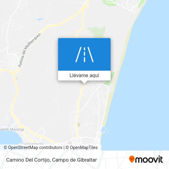 Mapa Camino Del Cortijo