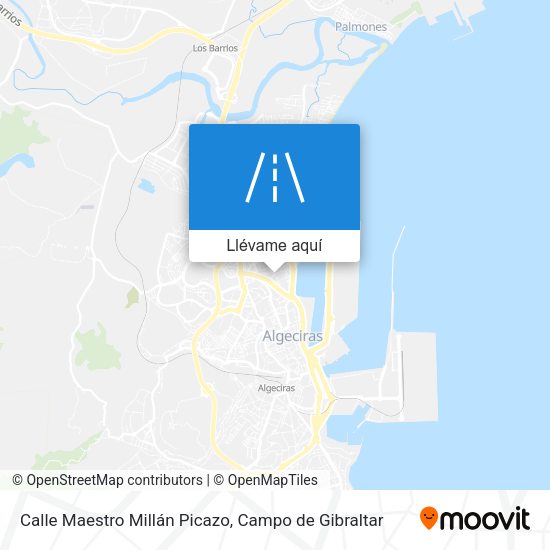 Mapa Calle Maestro Millán Picazo