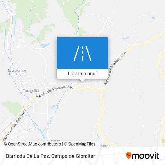 Mapa Barriada De La Paz