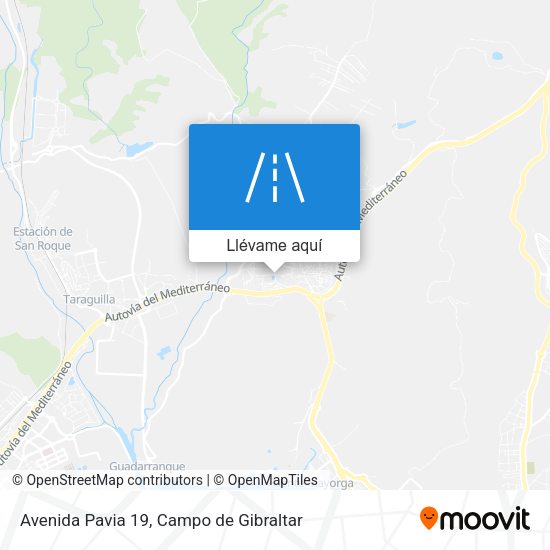 Mapa Avenida Pavia 19