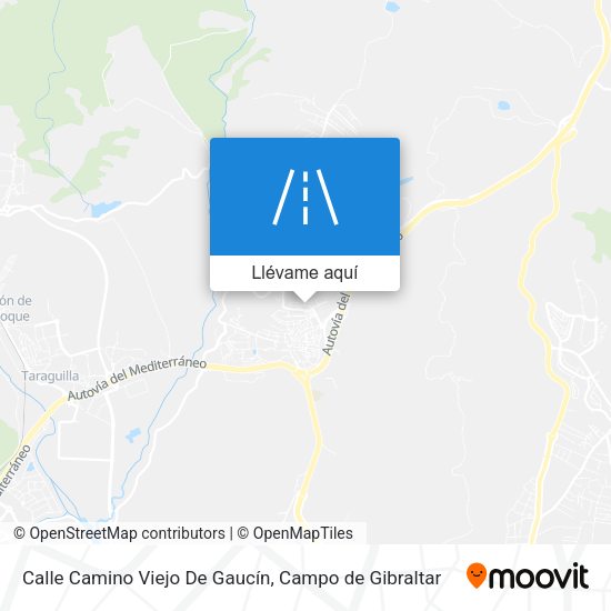 Mapa Calle Camino Viejo De Gaucín