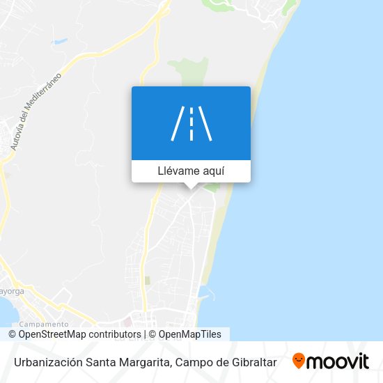 Mapa Urbanización Santa Margarita