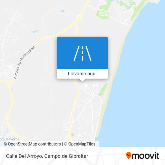 Mapa Calle Del Arroyo