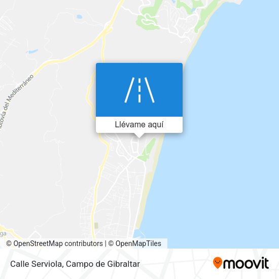 Mapa Calle Serviola