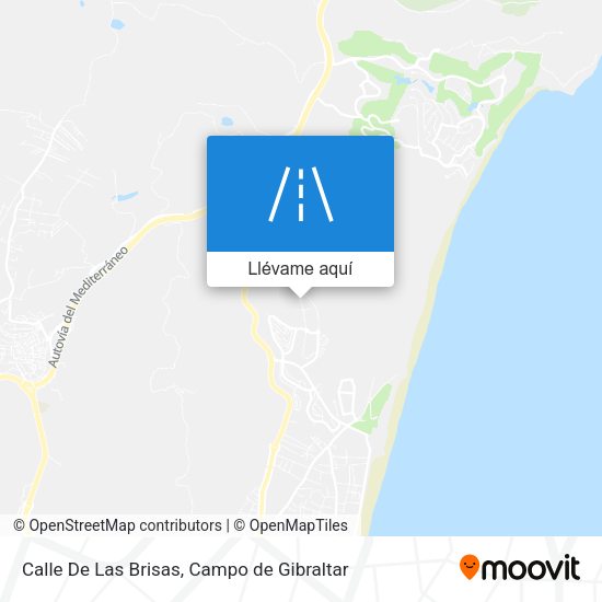 Mapa Calle De Las Brisas