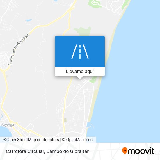 Mapa Carretera Circular