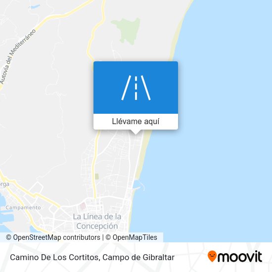 Mapa Camino De Los Cortitos