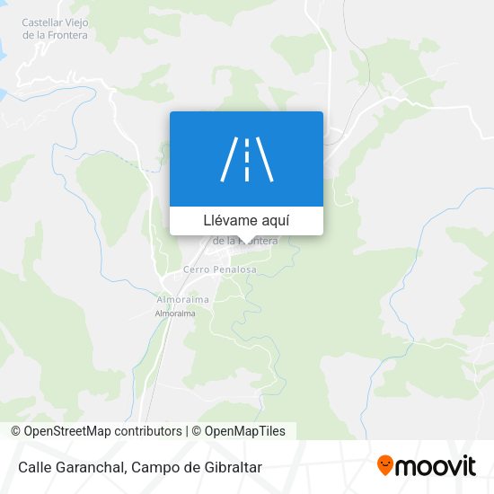 Mapa Calle Garanchal