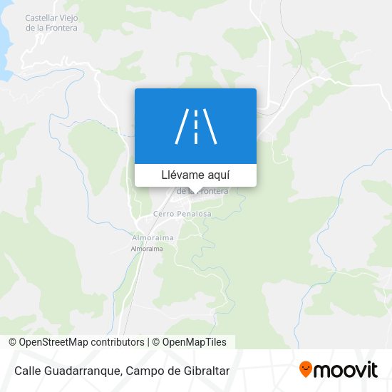 Mapa Calle Guadarranque
