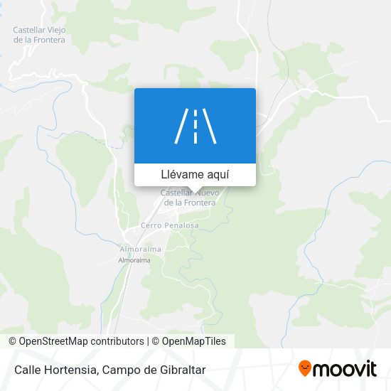 Mapa Calle Hortensia