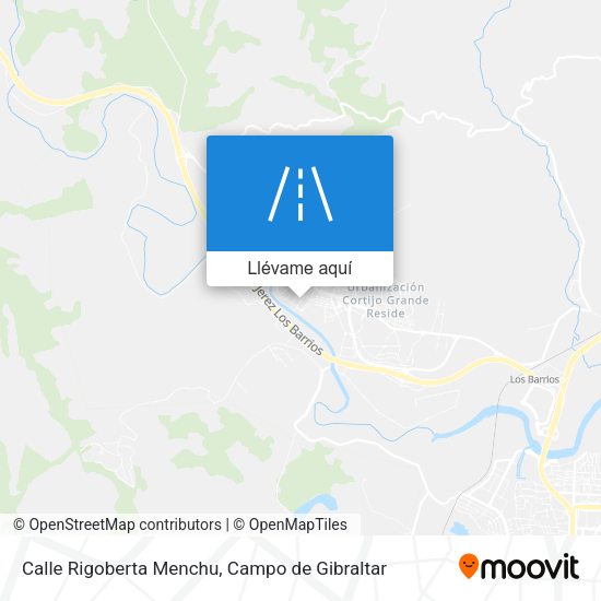 Mapa Calle Rigoberta Menchu
