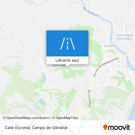 Mapa Calle Escorial