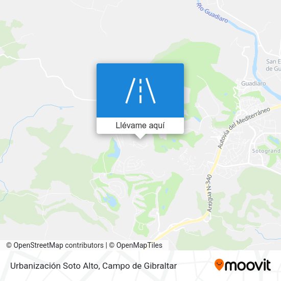 Mapa Urbanización Soto Alto