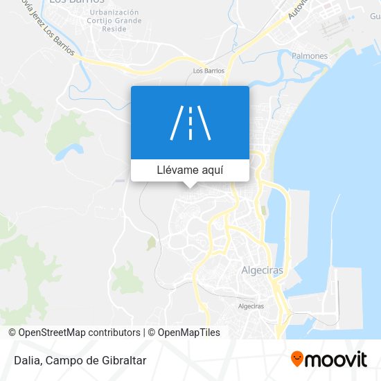 Mapa Dalia