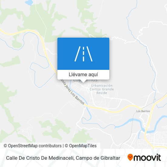 Mapa Calle De Cristo De Medinaceli
