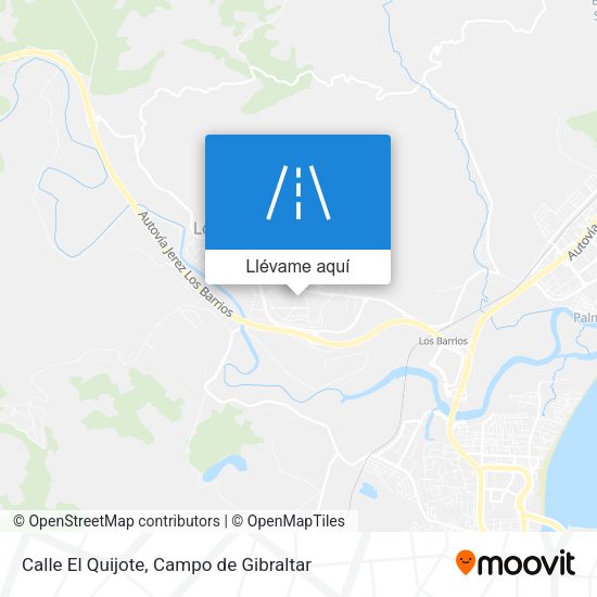 Mapa Calle El Quijote