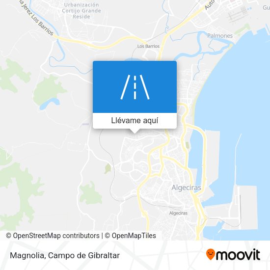 Mapa Magnolia