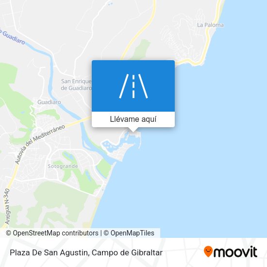 Mapa Plaza De San Agustin