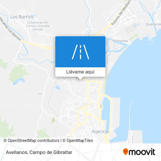 Mapa Avellanos