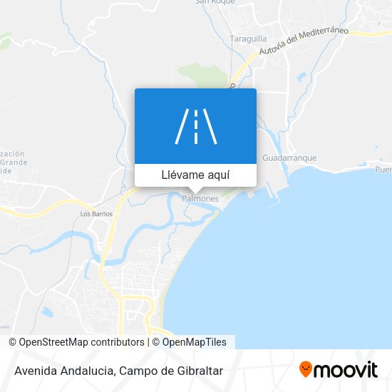 Mapa Avenida Andalucia