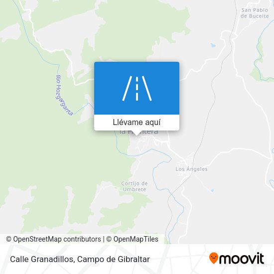 Mapa Calle Granadillos