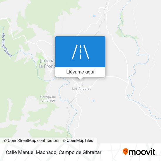 Mapa Calle Manuel Machado