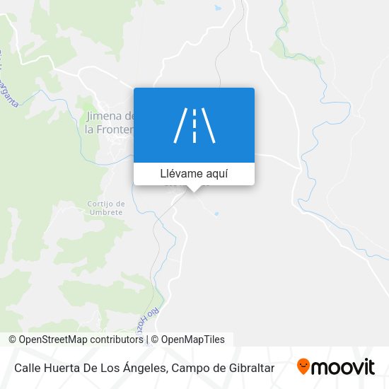 Mapa Calle Huerta De Los Ángeles