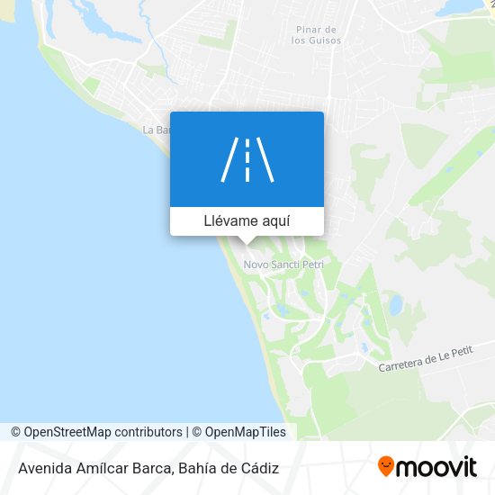 Mapa Avenida Amílcar Barca