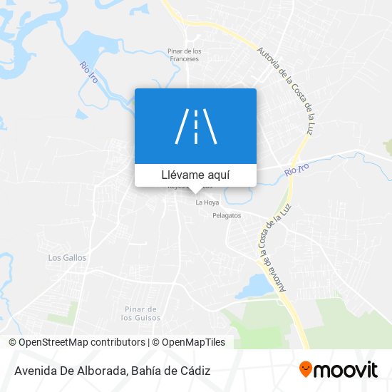 Mapa Avenida De Alborada