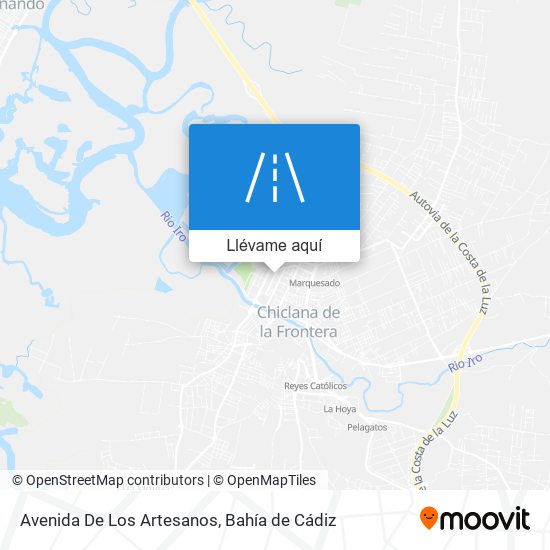 Mapa Avenida De Los Artesanos