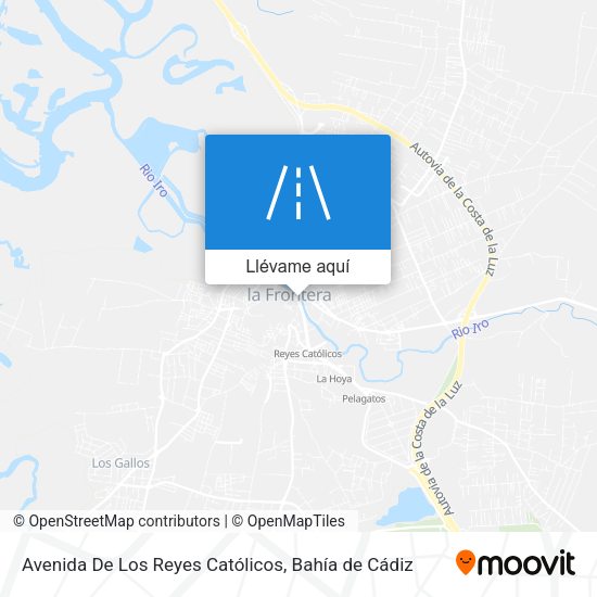 Mapa Avenida De Los Reyes Católicos