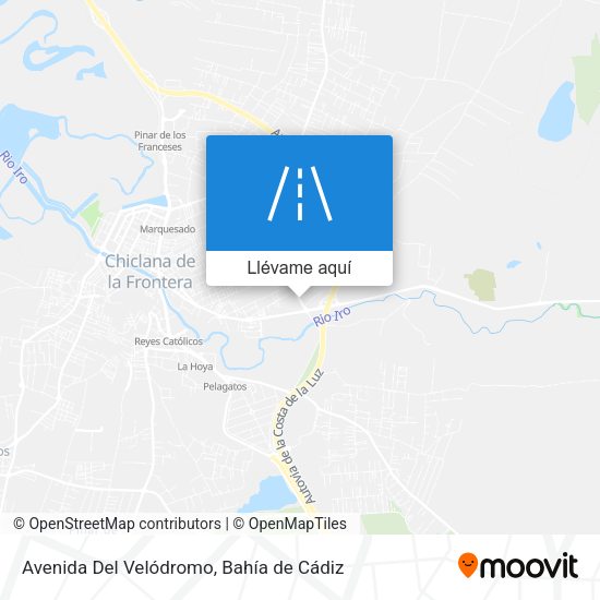 Mapa Avenida Del Velódromo