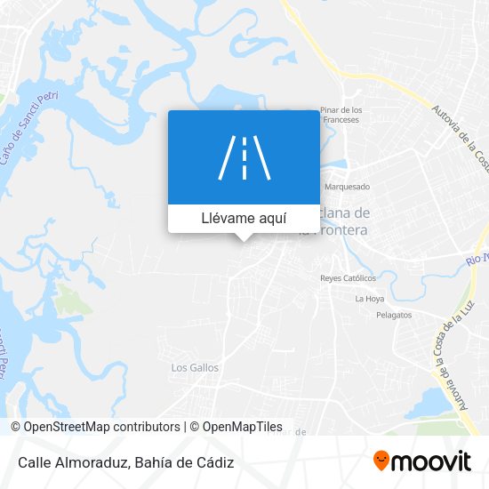 Mapa Calle Almoraduz