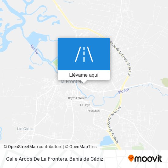 Mapa Calle Arcos De La Frontera