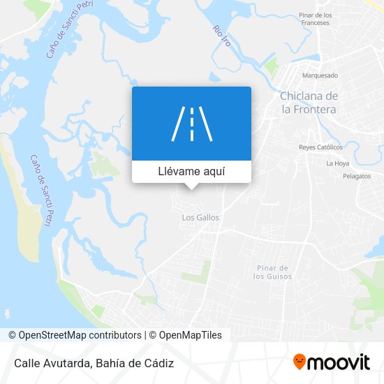 Mapa Calle Avutarda