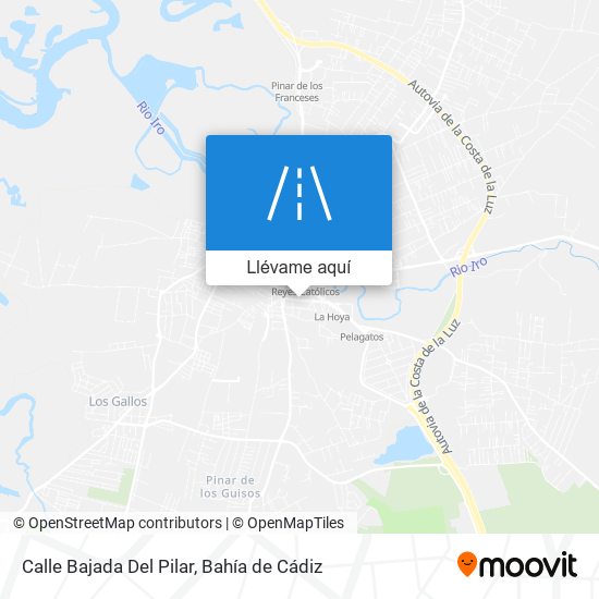 Mapa Calle Bajada Del Pilar