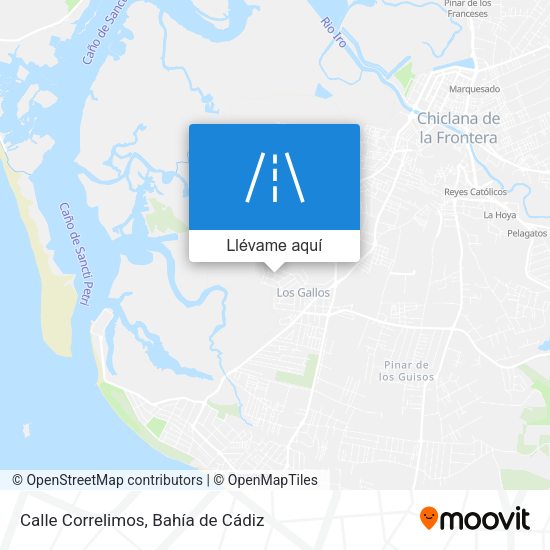 Mapa Calle Correlimos