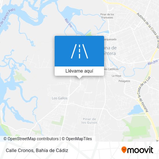 Mapa Calle Cronos