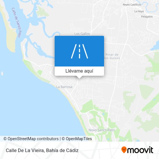 Mapa Calle De La Vieira