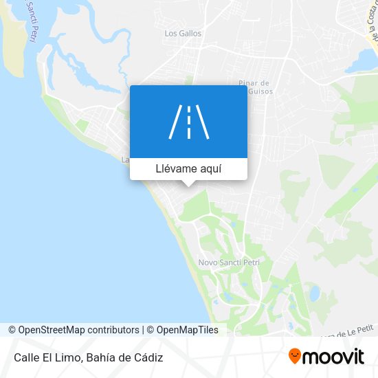 Mapa Calle El Limo