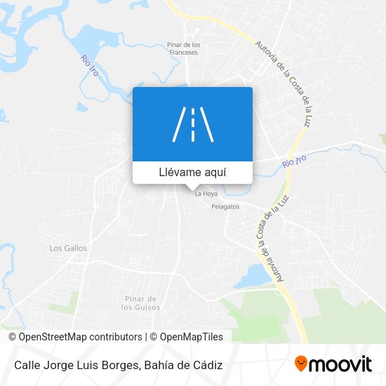 Mapa Calle Jorge Luis Borges
