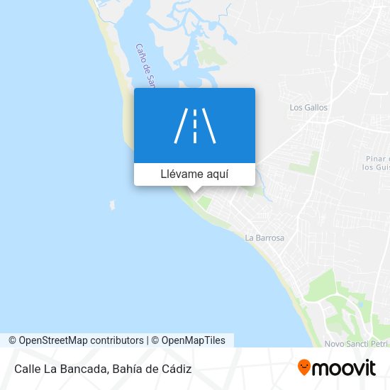 Mapa Calle La Bancada