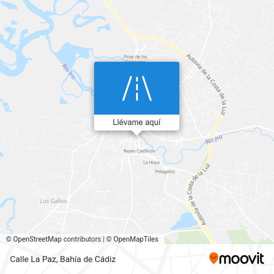 Mapa Calle La Paz