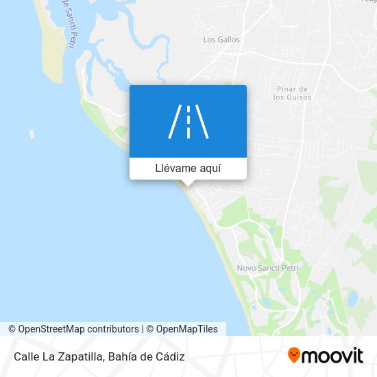 Mapa Calle La Zapatilla