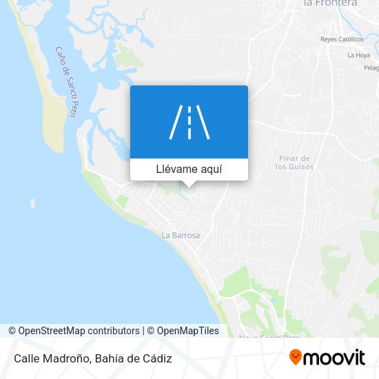 Mapa Calle Madroño
