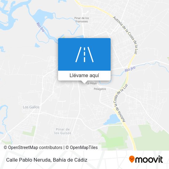 Mapa Calle Pablo Neruda