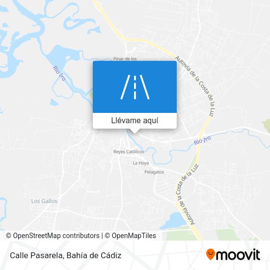 Mapa Calle Pasarela