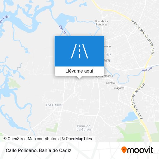 Mapa Calle Pelícano